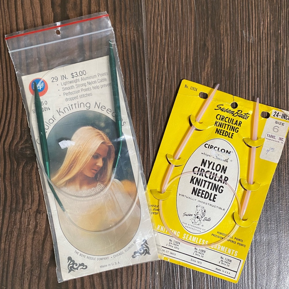 Vintage Knitting Needles